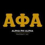 Alpha Phi Alpha fraternity logo